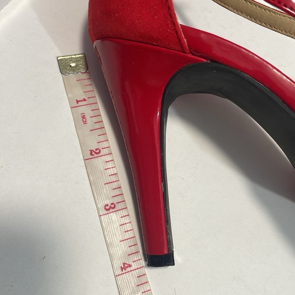 GLO JEANS Red Heel Shoes - Picture 7 of 8